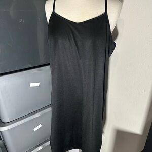 Elegant Black Chemise